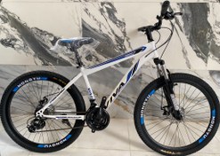 تصویر دوچرخه المپیا سایز ۲۶ اینچ طرح ویوا با ترمز ریم 