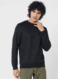 تصویر سویشرت یقه گرد اسنشیال پابلو برند iconic Essential Pablo Crew Neck Sweatshirt