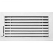 تصویر دریچه خطی ۳۰ درجه دمپردار داکت اسپلیت 30 degree linear valve with split duct damper