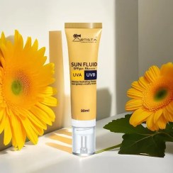 تصویر ضد آفتاب فلوئیدی آرتیستا اس پی اف 50 | ARTISTA SUN FLUID spf50 