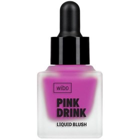 تصویر رژگونه مایع PINK DRINK ویبو Wibo 