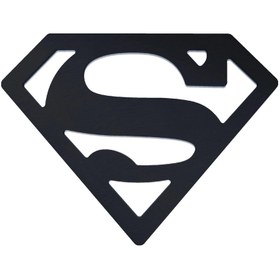 تصویر استیکر آرتافرین مدل دیوارکوب چوبی Superman 