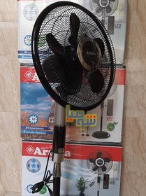 تصویر پنکه ایستاده عرشیا مدل SF-2861A با کنترل از راه دور و ۱۰ پره 
