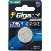 تصویر باتری سکه ای CR2450 گیگاسل بسته تکی 