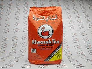 تصویر چای الوزه 500 گرمی- اصلی سفارش کویت اصلی-پاکتی-درج عبارت سفارش کویت روی محصول alwazeh