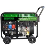 تصویر موتور برق دیزلی گرین پاور مدل.3فاز و 1فاز GD11000-ET3 