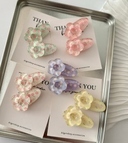 تصویر پک گیره گل جفتی 