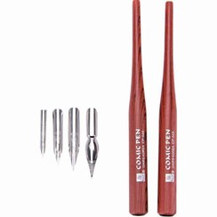 تصویر قلم فلزی چندتکه- یک بسته 12 تایی 