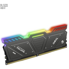 تصویر رم کامپیوتر DDR5 گیل مدل POLARIS RGB تک کاناله 4800 مگاهرتز CL40 ظرفیت 16 گیگابایت 