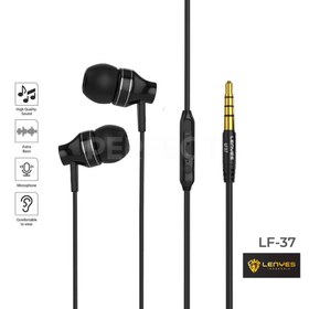 تصویر هندزفری LENYES LF37 Lenyes headset LF37 in ear hifi stereo earphone extra bass