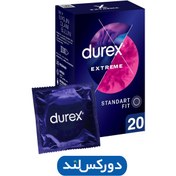 تصویر کاندوم دورکس مدل تاخیری خاردار اکستریم 20 عددی DUREX EXTREME 