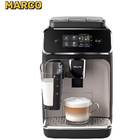 تصویر اسپرسوساز فیلیپس EP2235 ا Philips Ep2235 Espresso Maker ا Philips LatteGo 2200 EP2235/40 Bean to Cup Coffee Machine – Brown Philips LatteGo 2200 EP2235/40 Bean to Cup Coffee Machine – Brown