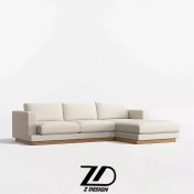 تصویر مبلمان راحتی ال مدل آرﺗﺎ 