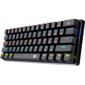 تصویر کیبورد مکانیکال گیمینگ ردراگون مدل Jax Pro K613P Redragon Jax Pro K613P Gaming Keyboard