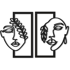 تصویر دیوارکوب صورت ست 