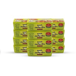 تصویر پک کنسرو سالاد بوقلمون 180 گرم هندوشکا (12 عددی) 