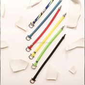 تصویر دستبند امگا با رنگ زرد و فسفری 