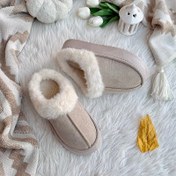 تصویر آگ بدون ساق پشمی کد 1118 - طوسی / سایز 38 ugg code 111