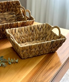 تصویر سبد حصیری مستطیل8237 