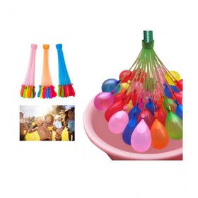تصویر بادکنک آب بازی happy baby balloons بسته 111 عددی Happy Baby Balloons Water Play Pack of 111