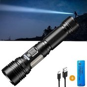 Flashlights LED High Lumens Rechargeable, 10000 Lumens XHP70.2 Tactical  Flashlights(battery inlcuded), High Powered Flash Light, Power Display, 7  Mode, Zoomable Waterproof for Camping Hiking Emergency 
