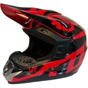 تصویر کلاه کراس مدل حرفه‌ای اقتصادی – Black Red 