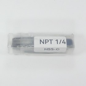 تصویر قلاویز ماشینی NPT سایز 1/4 MACHINE TAP NPT 1/4 HSS_G