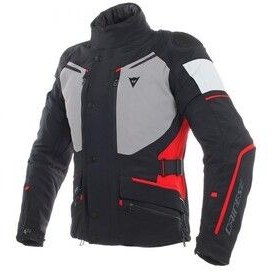 تصویر موتور Carve Master 2 Gole Tex کت قرمز خاکستری داینس Dainese 