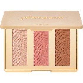 تصویر پالت رژگونه هایلایتر برنزر گلامازون تارت Tarte Glamazon Showstoppers Blush Palette