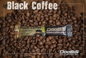 تصویر قهوه اسپرسو فوری دوبیس ساشه بلک کافی اسپرسو صددرصد عربیکا دوبیس 40 عدد Doobis Black Coffee Espersso 100 Arabica 40 Sachets