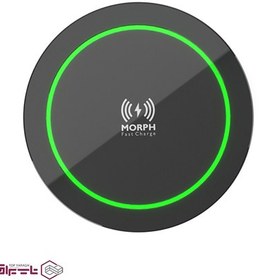 تصویر شارژر وایرلس توکار مورف فکتور مدل BWC.v2 - مشکی Morph Factor built-in wireless charger model BWC1.v2