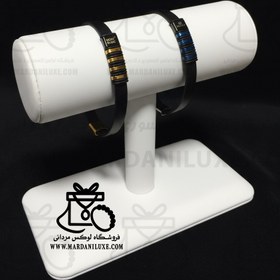 تصویر دستبند چرم مردانه 