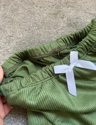 تصویر کراپ شورتک زنانه پاییزی فانریپ کبریتی 