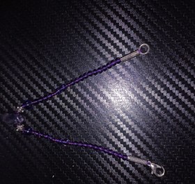 تصویر دسبند طرح آمتیست زنانه کشمیری Amethyst bracelet