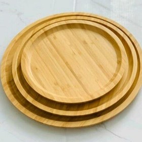 تصویر سینی بامبو 3تیکه 