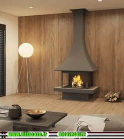 تصویر بخاری هیزمی کد 6 