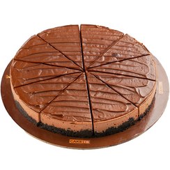 تصویر چیز کیک نوتلا ۱۰ برش 