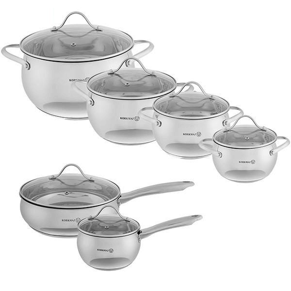 Korkmaz Astra Cookware Set of 9 Pieces - A1900 ShoppersPk.com