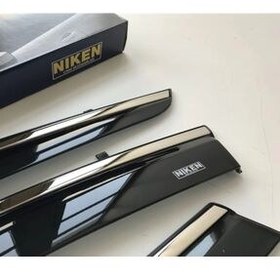 تصویر بادگیر خودرو شیشه جلو پنجره کروم 4 تکه NIKEN CHERY TIGGO 8 PRO MAX Niken 