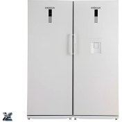 تصویر یخچال فریزر دوقلو ۳۲ فوت امرسان مدل R16H-F16H 