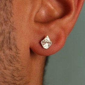 تصویر پیرسینگ نقره طبیعت 