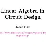 خرید و قیمت دانلود کتاب Linear Algebra in Circuit Design: With Python ...