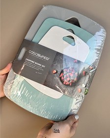 تصویر تخته برش کاساس اونکو مدل sk3523 مجموعه 3 عددی 