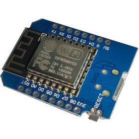 تصویر برد wifi آردوینو WeMos D1 mini با هسته ESP8266 