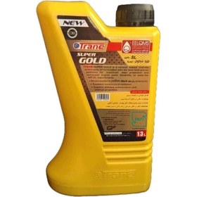 تصویر روغن موتور سیکلت TRANE مدل SUPER GOLD حجم 1.3 لیتر TRANE OIL ENGINE