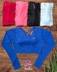 تصویر کراپ فینگردار پشت ضربدری فلامنت نایک cr011