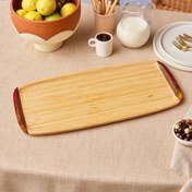 تصویر ظرف سرو چوبی کاراجا مدل اولیویا 