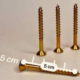 تصویر پیچ چوب 2 در 10 آهنی ضخیم vip الوان دو سو 2 x 10 wood screws