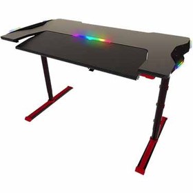 تصویر میز گیمینگ Twisted Minds GDTS-4 RGB Gaming Desk – Black/Red 