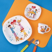 تصویر سرویس غذاخوری 5 تکه کودک پارس اپال کودک لاو 659 